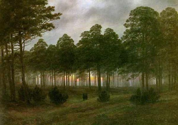 Caspar David Friedrich The evening china oil painting image